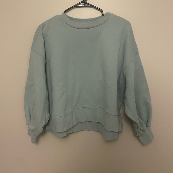 Zenana Outfitters Tops - Blue Crewneck